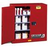 Justrite® Sure-Grip® EX Class III Combustibles Storage Cabinet, Manual Doors, Red, 40 gal, 1/Each Justrite® Sure-Grip® EX Class III Combustibles Storage Cabinet, Manual Doors, Red, 40 gal, 1/Each