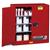 Justrite® Sure-Grip® EX Class III Combustibles Storage Cabinet, Manual Doors, Red, 40 gal, 1/Each Justrite® Sure-Grip® EX Class III Combustibles Storage Cabinet, Manual Doors, Red, 40 gal, 1/Each