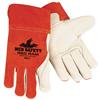 MCR Safety® Red Ram™ Grain Cowhide Gloves, X-Large, Cream/Russet, 12/Pair MCR Safety® Red Ram™ Grain Cowhide Gloves, X-Large, Cream/Russet, 12/Pair