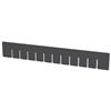 Akro-Mils® Akro-Grid Divider, Short (For 33223), Black, 6/Pkg Akro-Mils® Akro-Grid Divider, Short (For 33223), Black, 6/Pkg