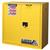 Justrite® Sure-Grip® EX Safety Cabinets w/ Self-Closing Doors, 40 gal, 44"H x 43"W x 18"D, IFC, 3 Shelves, Yellow, 1/Each Justrite® Sure-Grip® EX Safety Cabinets w/ Self-Closing Doors, 40 gal, 44"H x 43"W x 18"D, IFC, 3 Shelves, Yellow, 1/Each
