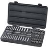 GearWrench® 57-Piece, 6-Point Standard & Deep Mechanics Tool Set, SAE/Metric, 3/8" Drive, 1/Each GearWrench® 57-Piece, 6-Point Standard & Deep Mechanics Tool Set, SAE/Metric, 3/8" Drive, 1/Each