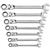 GearWrench® 7-Piece, 12-Point Flex Head Ratcheting Combination Wrench Set, SAE, 1/Each GearWrench® 7-Piece, 12-Point Flex Head Ratcheting Combination Wrench Set, SAE, 1/Each