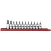 GearWrench® 12-Piece Hex Bit SAE Socket Set, 3/8" Drive, 1/Each GearWrench® 12-Piece Hex Bit SAE Socket Set, 3/8" Drive, 1/Each