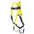 Honeywell Miller® Standard Non-Stretch Harness w/ Friction Buckle Shoulder, Mating Chest & Leg Straps, Fall Indicator, Universal, Yellow/Black, 1/Each Honeywell Miller® Standard Non-Stretch Harness w/ Friction Buckle Shoulder, Mating Chest & Leg Straps, Fall Indicator, Universal, Yellow/Black, 1/Each