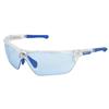 MCR Safety® Dominator™ 3 Eyewear, Clear/Blue Frame, Max6™ Light Blue Anti-Fog Lens, 1/Each MCR Safety® Dominator™ 3 Eyewear, Clear/Blue Frame, Max6™ Light Blue Anti-Fog Lens, 1/Each
