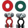 Southwire® Heavy Duty Top Post Battery Terminals w/ Red & Black Coating, Magnesium/Aluminum Alloy, 2/Pkg Southwire® Heavy Duty Top Post Battery Terminals w/ Red & Black Coating, Magnesium/Aluminum Alloy, 2/Pkg