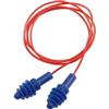 Honeywell Howard Leight AirSoft Corded Earplugs, Polycord, Red/Blue, 100/Box Honeywell Howard Leight AirSoft Corded Earplugs, Polycord, Red/Blue, 100/Box
