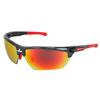 MCR Safety® Dominator™ 3 Eyewear, Gun Metal/Red Frame, Fire Mirror Lens, 1/Each MCR Safety® Dominator™ 3 Eyewear, Gun Metal/Red Frame, Fire Mirror Lens, 1/Each