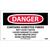 NMC™ OSHA "Danger Contains Asbestos Hazard Warning" Label NMC™ OSHA "Danger Contains Asbestos Hazard Warning" Label