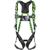Honeywell Miller® AirCore™ Harness, Quick-Connect Leg Straps, Green, 1/Each Honeywell Miller® AirCore™ Harness, Quick-Connect Leg Straps, Green, 1/Each