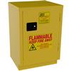 Jamco Safety Cabinet, Under Counter, 12 gal, Manual Doors, 35"H x 24"W x 22"D, Yellow, 1/Each Jamco Safety Cabinet, Under Counter, 12 gal, Manual Doors, 35"H x 24"W x 22"D, Yellow, 1/Each