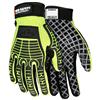 MCR Safety® UltraTech® Multi-Task Gloves w/ Silicone Palm Blocks, Small, Black/Lime, 1/Pair MCR Safety® UltraTech® Multi-Task Gloves w/ Silicone Palm Blocks, Small, Black/Lime, 1/Pair