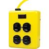 Southwire® Yellow Jacket® 4-Outlet Metal Power Block Southwire® Yellow Jacket® 4-Outlet Metal Power Block