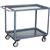 Jamco Service Cart, 2 Shelves, 36"L x 35"H x 24"W, Gray, 1/Each Jamco Service Cart, 2 Shelves, 36"L x 35"H x 24"W, Gray, 1/Each
