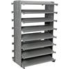Akro-Mils® Double Sided Pick Rack, 12" Depth, Gray, 1/Each Akro-Mils® Double Sided Pick Rack, 12" Depth, Gray, 1/Each