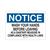Brady® "Notice Wash Hands Before Leaving As A..." Personal Hygiene Sign, Fiberglass, 14" x 20", 1/Each Brady® "Notice Wash Hands Before Leaving As A..." Personal Hygiene Sign, Fiberglass, 14" x 20", 1/Each