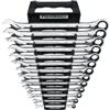 GearWrench® 13-Piece, 12-Point XL Ratcheting Combination Wrench Set, SAE, 1/Each GearWrench® 13-Piece, 12-Point XL Ratcheting Combination Wrench Set, SAE, 1/Each