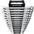 GearWrench® 13-Piece, 12-Point XL Ratcheting Combination Wrench Set, SAE, 1/Each GearWrench® 13-Piece, 12-Point XL Ratcheting Combination Wrench Set, SAE, 1/Each