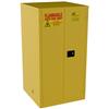 Jamco Safety Cabinet, Standard, 60 gal, Self-Closing Doors, 65"H x 34"W x 34"D, Yellow, 1/Each Jamco Safety Cabinet, Standard, 60 gal, Self-Closing Doors, 65"H x 34"W x 34"D, Yellow, 1/Each