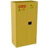 Jamco Safety Cabinet, Standard, 44 gal, Manual Doors, 65"H x 34"W x 18"D, Yellow, 1/Each Jamco Safety Cabinet, Standard, 44 gal, Manual Doors, 65"H x 34"W x 18"D, Yellow, 1/Each