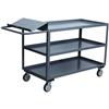 Jamco Order Picking Cart, 3 Shelves, 48"L x 39"H x 24"W, Gray, 1/Each Jamco Order Picking Cart, 3 Shelves, 48"L x 39"H x 24"W, Gray, 1/Each