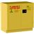 Jamco Safety Cabinet, Under Counter, 22 gal, Self-Closing Doors, 35"H x 36"W x 22"D, Yellow, 1/Each Jamco Safety Cabinet, Under Counter, 22 gal, Self-Closing Doors, 35"H x 36"W x 22"D, Yellow, 1/Each