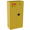 Jamco Safety Cabinet, Standard, 44 gal, Self-Closing Doors, 65"H x 34"W x 18"D, Yellow, 1/Each Jamco Safety Cabinet, Standard, 44 gal, Self-Closing Doors, 65"H x 34"W x 18"D, Yellow, 1/Each
