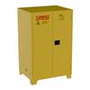 Jamco High-Rise Safety Cabinet, 90 gal, Manual Doors, 70"H x 43"W x 34"D, Yellow, 1/Each Jamco High-Rise Safety Cabinet, 90 gal, Manual Doors, 70"H x 43"W x 34"D, Yellow, 1/Each