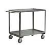 Jamco Stainless Steel Service Cart, 30"L x 35"H x 18"W, Gray, 1/Each Jamco Stainless Steel Service Cart, 30"L x 35"H x 18"W, Gray, 1/Each