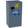 Jamco Safety Cabinet, Corrosives, 18 gal, Self-Closing Doors, 44"H x 23"W x 18"D, Blue, 1/Each Jamco Safety Cabinet, Corrosives, 18 gal, Self-Closing Doors, 44"H x 23"W x 18"D, Blue, 1/Each