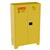 Jamco High-Rise Safety Cabinet, 45 gal, Manual Doors, 70"H x 43"W x 18"D, Yellow, 1/Each Jamco High-Rise Safety Cabinet, 45 gal, Manual Doors, 70"H x 43"W x 18"D, Yellow, 1/Each