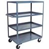 Jamco Stock Truck, 4 Shelves, 60"L x 60"H x 30"W, Gray, 1/Each Jamco Stock Truck, 4 Shelves, 60"L x 60"H x 30"W, Gray, 1/Each