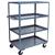 Jamco Stock Truck, 4 Shelves, 60"L x 60"H x 30"W, Gray, 1/Each Jamco Stock Truck, 4 Shelves, 60"L x 60"H x 30"W, Gray, 1/Each