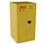 Jamco Safety Cabinet, Standard, 60 gal, Manual Doors, 65"H x 34"W x 34"D, Yellow, 1/Each Jamco Safety Cabinet, Standard, 60 gal, Manual Doors, 65"H x 34"W x 34"D, Yellow, 1/Each