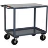 Jamco Reinforced Service Cart, 2400 lb Capacity, 30"L x 36"H x 24"W, Gray, 1/Each Jamco Reinforced Service Cart, 2400 lb Capacity, 30"L x 36"H x 24"W, Gray, 1/Each
