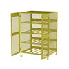 Jamco 12 Gas Cylinder Storage Cabinet, Horizontal, 71"H x 50"W x 40"D, Yellow, 1/Each Jamco 12 Gas Cylinder Storage Cabinet, Horizontal, 71"H x 50"W x 40"D, Yellow, 1/Each
