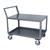 Jamco Low-Profile Cart, Offset Handle, 36"L x 39"H x 24"W, Gray, 1/Each Jamco Low-Profile Cart, Offset Handle, 36"L x 39"H x 24"W, Gray, 1/Each