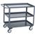 Jamco Service Cart, 3 Shelves, 30"L x 35"H x 18"W, Gray, 1/Each Jamco Service Cart, 3 Shelves, 30"L x 35"H x 18"W, Gray, 1/Each
