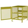 Jamco 4 Gas Cylinder Storage Cabinet, Horizontal, 40"H x 33"W x 40"D, Yellow, 1/Each Jamco 4 Gas Cylinder Storage Cabinet, Horizontal, 40"H x 33"W x 40"D, Yellow, 1/Each
