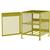 Jamco 4 Gas Cylinder Storage Cabinet, Horizontal, 40"H x 33"W x 40"D, Yellow, 1/Each Jamco 4 Gas Cylinder Storage Cabinet, Horizontal, 40"H x 33"W x 40"D, Yellow, 1/Each