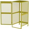 Jamco 5–10 Gas Cylinder Storage Cabinet, Vertical, 71"H x 33"W x 40"D, Yellow, 1/Each Jamco 5–10 Gas Cylinder Storage Cabinet, Vertical, 71"H x 33"W x 40"D, Yellow, 1/Each