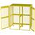 Jamco 10–20 Gas Cylinder Storage Cabinet, Vertical, 71"H x 64"W x 40"D, Yellow, 1/Each Jamco 10–20 Gas Cylinder Storage Cabinet, Vertical, 71"H x 64"W x 40"D, Yellow, 1/Each