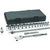 GearWrench® 6- & 12-Point Standard Mechanic Tool Sets, 1/2" Drive, SAE GearWrench® 6- & 12-Point Standard Mechanic Tool Sets, 1/2" Drive, SAE