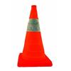 Cortina Pack & Pop Collapsible Cones, 18" w/o Feet, 2 lb ea, Orange, 4/Pkg Cortina Pack & Pop Collapsible Cones, 18" w/o Feet, 2 lb ea, Orange, 4/Pkg