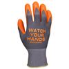 MCR Safety® Hi-Viz Orange Nitrile Foam Gloves w/ Nylon Shell, Medium, Gray/Hi-Vis Orange, 12/Pair MCR Safety® Hi-Viz Orange Nitrile Foam Gloves w/ Nylon Shell, Medium, Gray/Hi-Vis Orange, 12/Pair