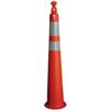 VizCon Grabber-Cone® w/ 4" & 6" Reflective Collars (No Base), 42", Orange, 1/Each VizCon Grabber-Cone® w/ 4" & 6" Reflective Collars (No Base), 42", Orange, 1/Each