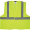 MCR Safety® Luminator™ Class 2 Hook-&-Loop Mesh Vest, Large, Lime, 1/Each MCR Safety® Luminator™ Class 2 Hook-&-Loop Mesh Vest, Large, Lime, 1/Each