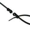 ACT Mounting Hole Cable Ties, 7", UV Black, 100/Pkg (AL-07-50-MH-0-C) ACT Mounting Hole Cable Ties, 7", UV Black, 100/Pkg (AL-07-50-MH-0-C)