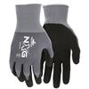 MCR Safety® NXG® Work Gloves w/ 15 ga Nylon Shell, Nitrile Foam Palm & Fingertips, Medium, Gray, 12/Pair MCR Safety® NXG® Work Gloves w/ 15 ga Nylon Shell, Nitrile Foam Palm & Fingertips, Medium, Gray, 12/Pair